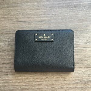 Kate Spade Black Leather Wallet